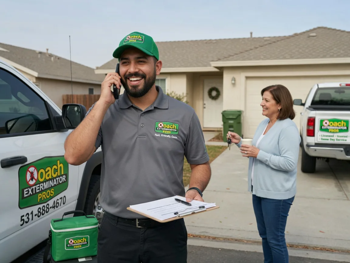 Pest Control Roach Exterminator Ideal, GA FAQs